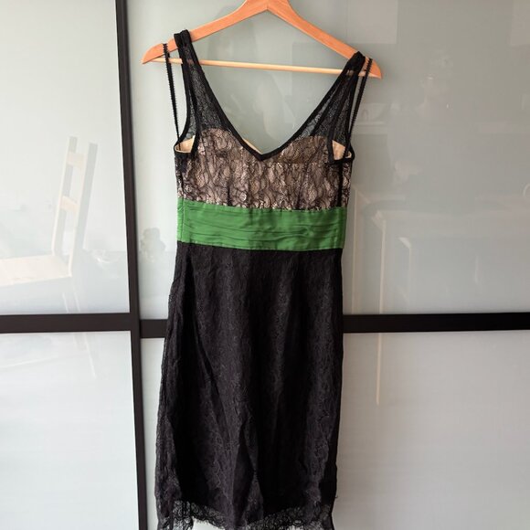 Anthropologie Moulinette Soeurs Dance Hall Illusion Dress - Women's Size 0 - Picture 2 of 5